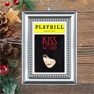Kiss Of The Spider Woman Broadway Musical‎ Playbill Christmas Tree Ornament
